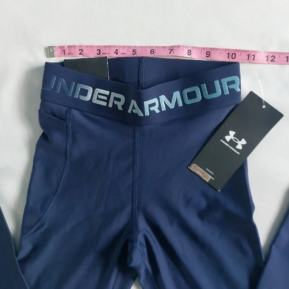 Under Armour Women's High Rise compression Full Length Leggings Size XS/TP - Picture 5 of 9